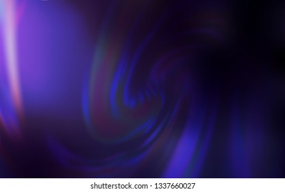 Dark Purple vector blurred bright template. Abstract colorful illustration with gradient. Background for a cell phone.