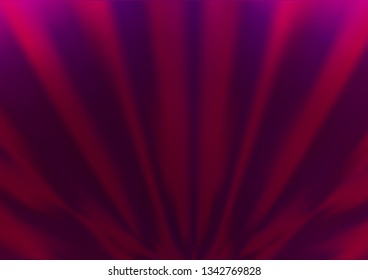 Dark Purple vector blurred bright background. Colorful abstract illustration with gradient. The template can be used for your brand book.