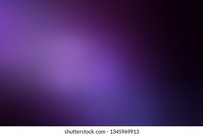 Dark Purple vector blurred bright pattern. Modern abstract illustration with gradient. Elegant background for a brand book.