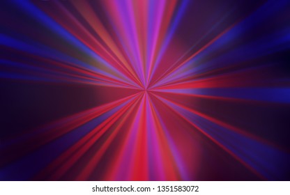 Dark Purple vector blurred bright template. A completely new colored illustration in blur style. Elegant background for a brand book.