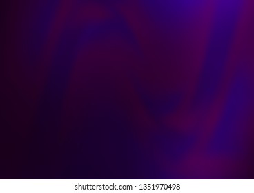 Dark Purple vector blurred bright template. A completely new color illustration in a bokeh style. The best blurred design for your business.