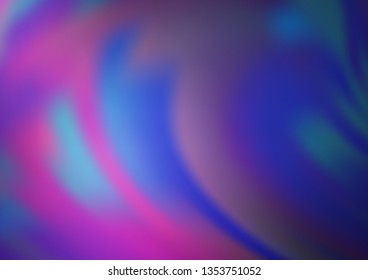 Dark Purple vector blurred bright pattern. Glitter abstract illustration with an elegant design. The elegant pattern for brand book.