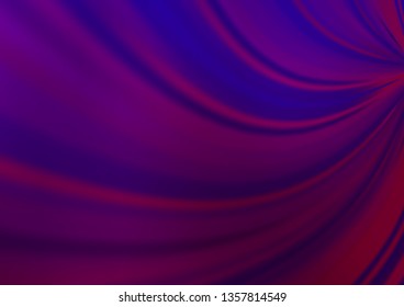 Dark Purple vector blurred bright background. Colorful abstract illustration with gradient. The elegant pattern for brand book.