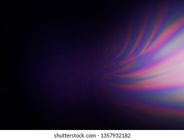 Dark Purple vector blurred bright pattern. Modern geometrical abstract illustration with gradient. The blurred design can be used for your web site.