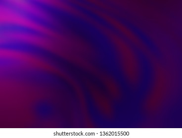 Dark Purple vector blurred bright pattern. A vague abstract illustration with gradient. The elegant pattern for brand book.