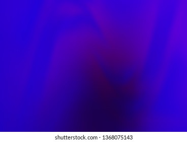 Dark Purple vector blurred bright template. Glitter abstract illustration with an elegant design. A new texture for your design.