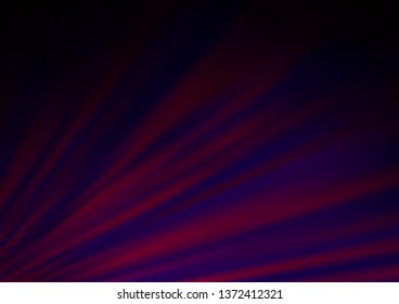 Dark Purple vector blurred bright template. An elegant bright illustration with gradient. The elegant pattern for brand book.