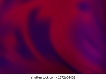 Dark Purple vector blurred bright template. Glitter abstract illustration with an elegant design. The blurred design can be used for your web site.