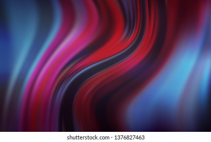 Dark Purple vector blurred bright pattern. Colorful abstract illustration with gradient. New way of your design.