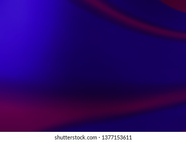 Dark Purple vector blurred bright template. Creative illustration in halftone style with gradient. A completely new design for your business.