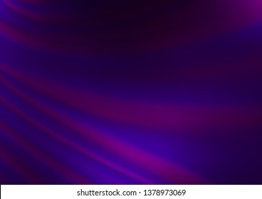 Dark Purple vector blurred bright pattern. Colorful illustration in abstract style with gradient. The elegant pattern for brand book.