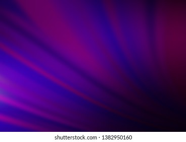 Dark Purple vector blurred bright background. Creative illustration in halftone style with gradient. Brand new style for your business design.
