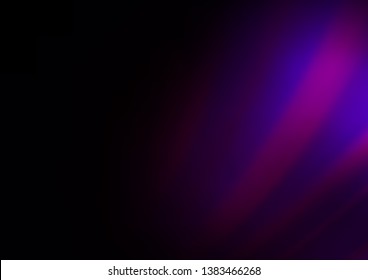Dark Purple vector blurred bright pattern. Glitter abstract illustration with an elegant design. A new texture for your design.