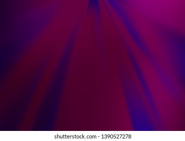 Dark Purple vector blurred bright background. Creative illustration in halftone style with gradient. The best blurred design for your business.