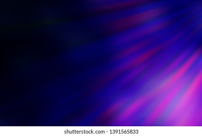 Dark Purple vector blurred bright texture. Colorful illustration in abstract style with gradient. New style for your business design.