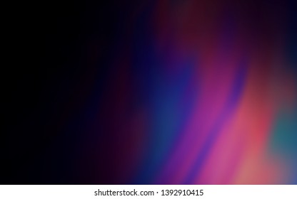 Dark Purple vector blurred bright texture. An elegant bright illustration with gradient. Blurred design for your web site.