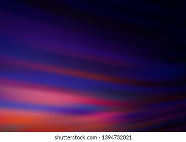 Dark Purple vector blurred bright template. A completely new color illustration in a bokeh style. A completely new template for your design.