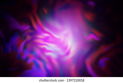 Dark Purple vector blurred bright template. New colored illustration in blur style with gradient. Elegant background for a brand book.