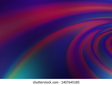 Dark Purple vector blurred bright pattern. Colorful illustration in abstract style with gradient. The template can be used for your brand book.