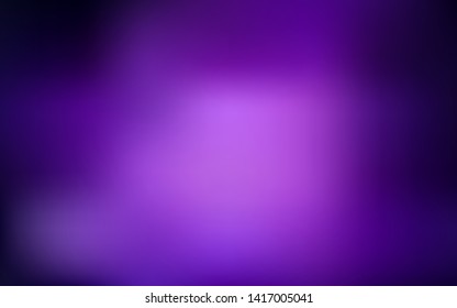 Dark Purple vector blurred bright texture. An elegant bright illustration with gradient. New style for your business design.