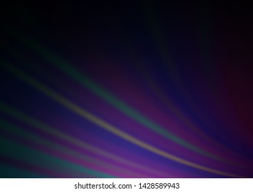 Dark Purple vector blurred bright template. Colorful illustration in abstract style with gradient. A new texture for your design.