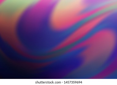 Dark Purple vector blurred bright pattern. Creative illustration in halftone style with gradient. New style design for your brand book.