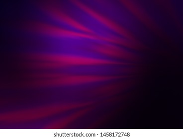 Dark Purple vector blurred bright background. A completely new color illustration in a bokeh style. The template for backgrounds of cell phones.