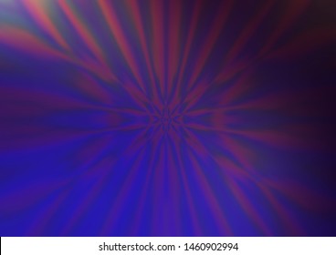 Dark Purple vector blurred bright background. A completely new color illustration in a bokeh style. A new texture for your design.