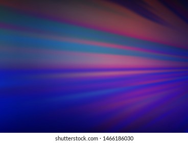 Dark Purple vector blurred bright template. A vague abstract illustration with gradient. A new texture for your design.