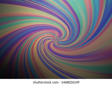 Dark Purple vector blurred bright template. Colorful illustration in abstract style with gradient. A completely new template for your design.