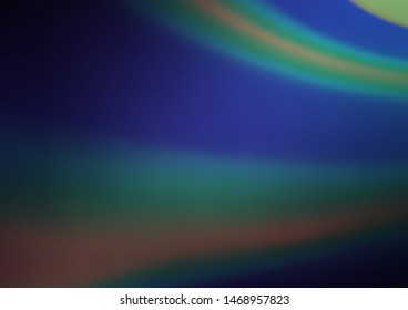 Dark Purple vector blurred bright curved pattern. Shining colorful illustration in a Brand new style. A completely new design for your business.