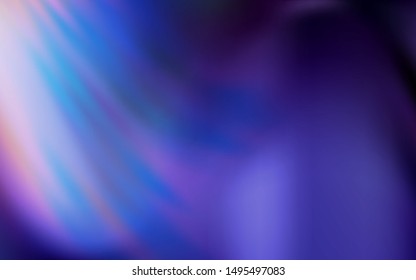 Dark Purple vector blurred bright pattern. New colored illustration in blur style with gradient. The best blurred design for your business.