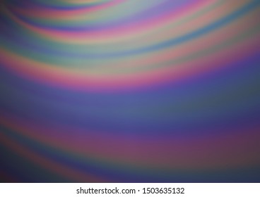 Dark Purple vector blurred bright template. Glitter abstract illustration with an elegant design. The best blurred design for your business.