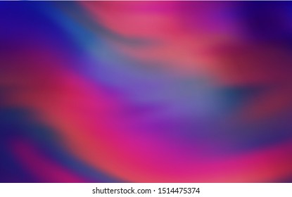 Dark Purple vector blurred bright pattern. An elegant bright illustration with gradient. New style for your business design.