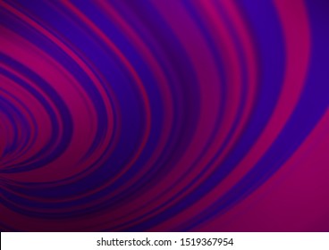 Dark Purple vector blurred bright pattern. Glitter abstract illustration with an elegant design. Brand new design for your business.