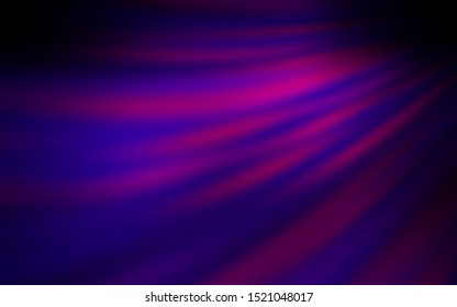 Dark Purple vector blurred bright texture. New colored illustration in blur style with gradient. New style for your business design.