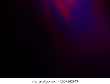 Dark Purple vector blurred bright template. Colorful abstract illustration with gradient. The best blurred design for your business.