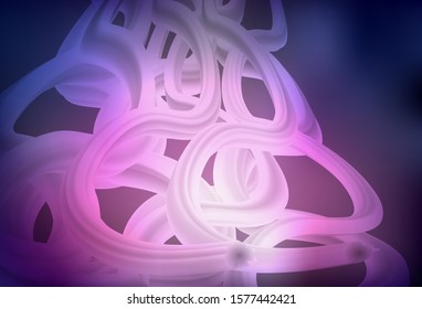 Dark Purple vector blurred bright texture. Abstract colorful illustration with gradient. Elegant background for a brand book.