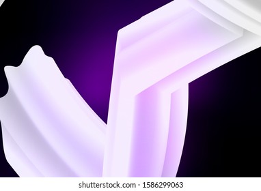 Dark Purple vector blurred bright texture. A completely new colored illustration in blur style. Completely new design for your business.