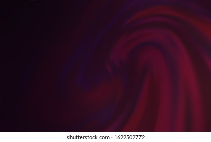 Dark Purple vector blurred bright template. Glitter abstract illustration with gradient design. Background for designs.