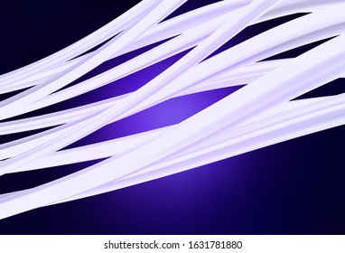 Dark Purple vector blurred bright pattern. Creative illustration in halftone style with gradient. New way of your design.