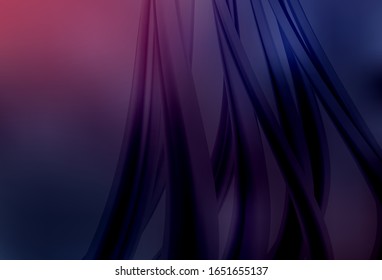 Dark Purple vector blurred bright template. Shining colorful illustration in smart style. Background for a cell phone.