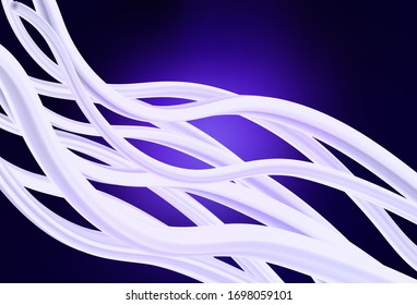 Dark Purple vector blurred bright pattern. Modern abstract illustration with gradient. New design for your business.