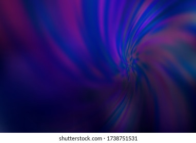 El vector púrpura oscuro difuminó el patrón brillante. Ilustración creativa en estilo de semitono con gradiente. Marco elegante para un libro de marca.