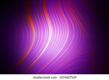 Dark Purple vector blurred bright pattern. Abstract colorful illustration with gradient. Smart design for your work.