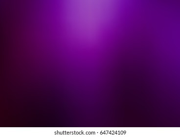 Dark Purple vector blurred bright template. Brand-new colored illustration in blurry style with gradient. Brand-new style for your business design.