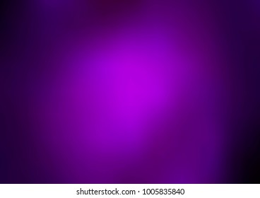 Dark Purple vector blurred and colored background. Colorful abstract illustration with gradient. The completely new template can be used for your brand book.