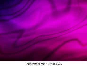 Dark Purple vector blurred and colored template. Shining colored illustration in a Brand new style. Brand new design for your business.
