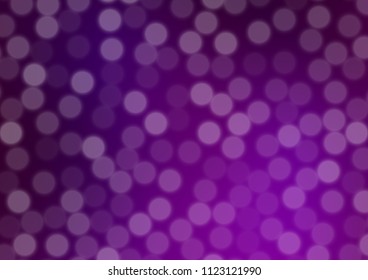 Dark Purple vector blurred and colored template. Modern geometrical abstract illustration with gradient. The template for backgrounds of cell phones.