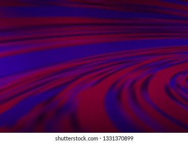 Dark Purple vector blurred and colored template. Creative illustration in halftone style with gradient. Brand new design for your business.